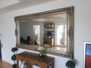 massive elegant mirror wall mounted